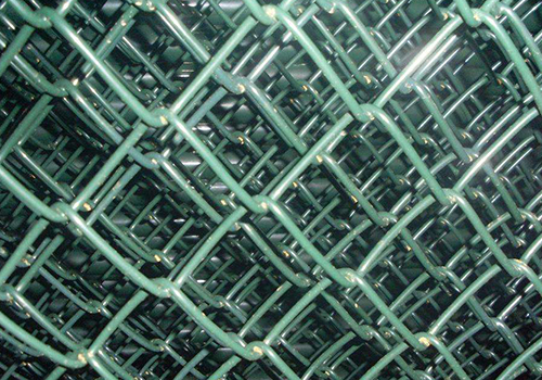 昆明PVC包塑勾花網圖片1